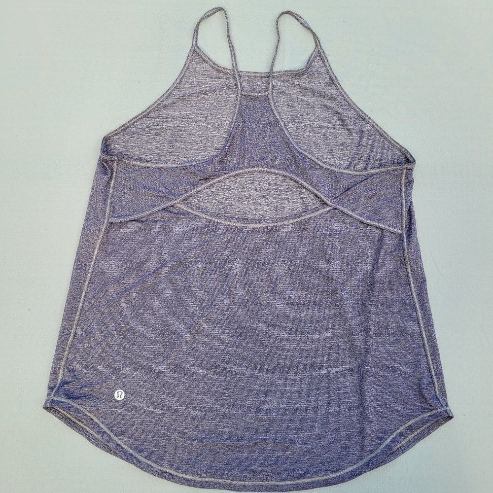 lululemon athletica spaghetti strap open racer back women